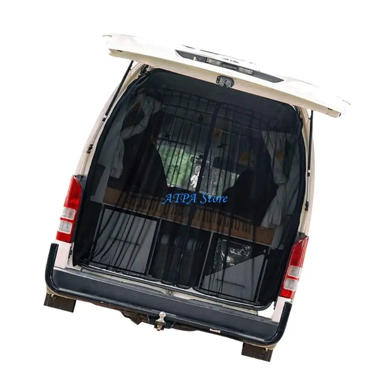 

U13C Outdoor Vehicle Mesh Door Cover 155x146cm Breathable And Protective Solution