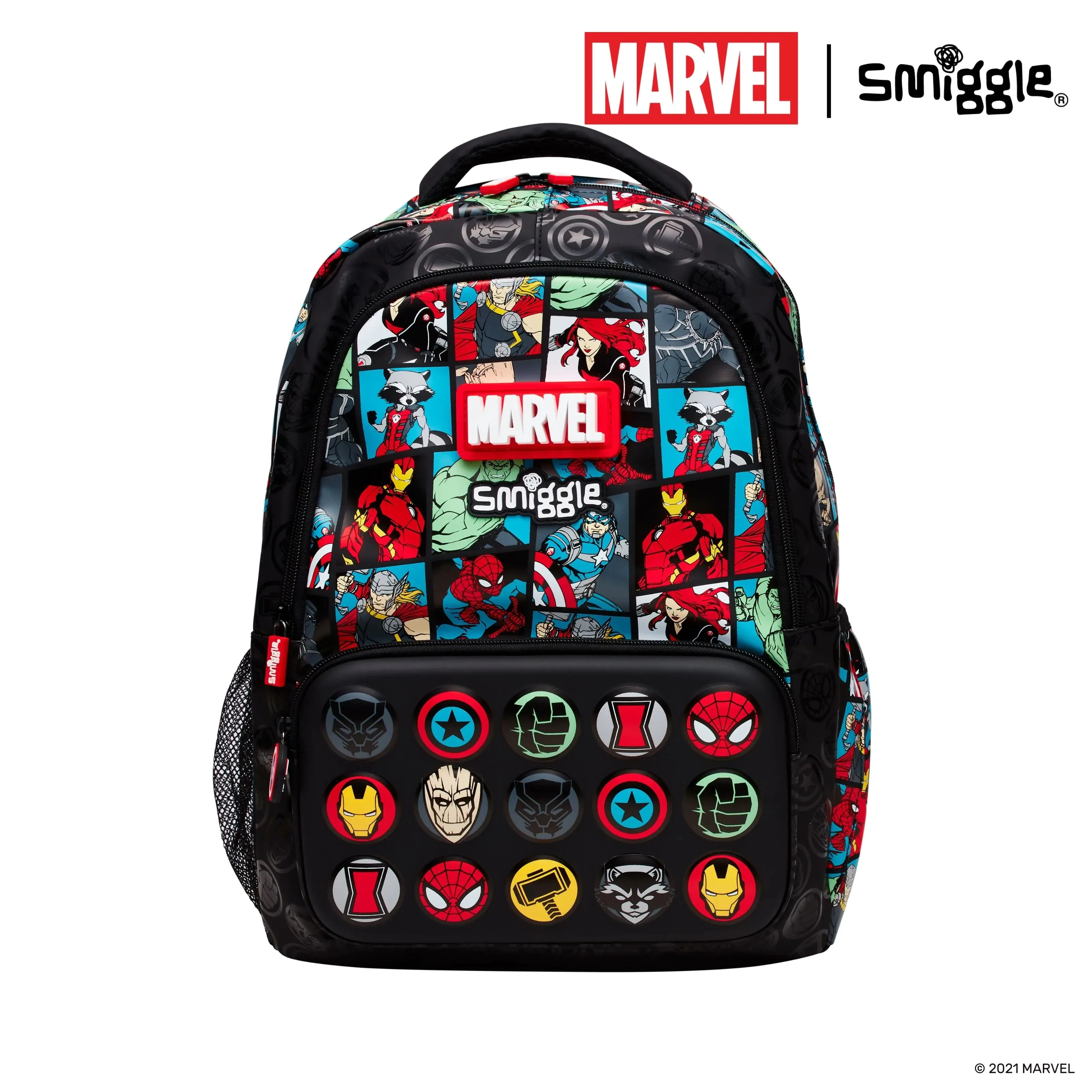 Australian Smilgle Anime Spider Man Backpack For Students Lightweight Lightweight Cute Schoolbags Meal Bags Water Cup Set Gifts