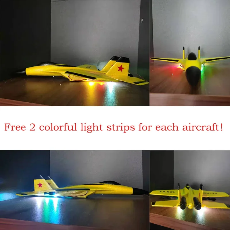 SU-35 RC Remote Control Airplane 2.4G Remote Control Fighter Hobby Plane Glider Airplane EPP Foam Toy RC Plane chargeable Batter