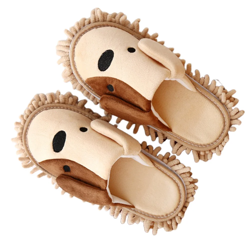 Floor Cleaning Mop Slipper Microfiber Animal Slippers Small Women Man Mens House