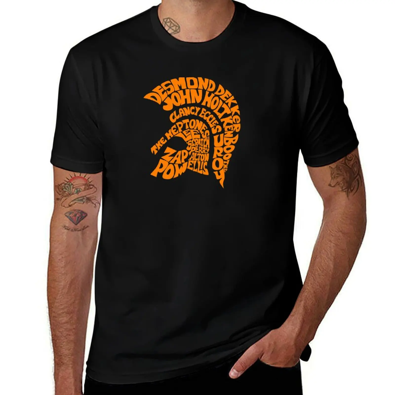 TROJAN ARTIST T-Shirt Work Outdoor T-Shirt for Men