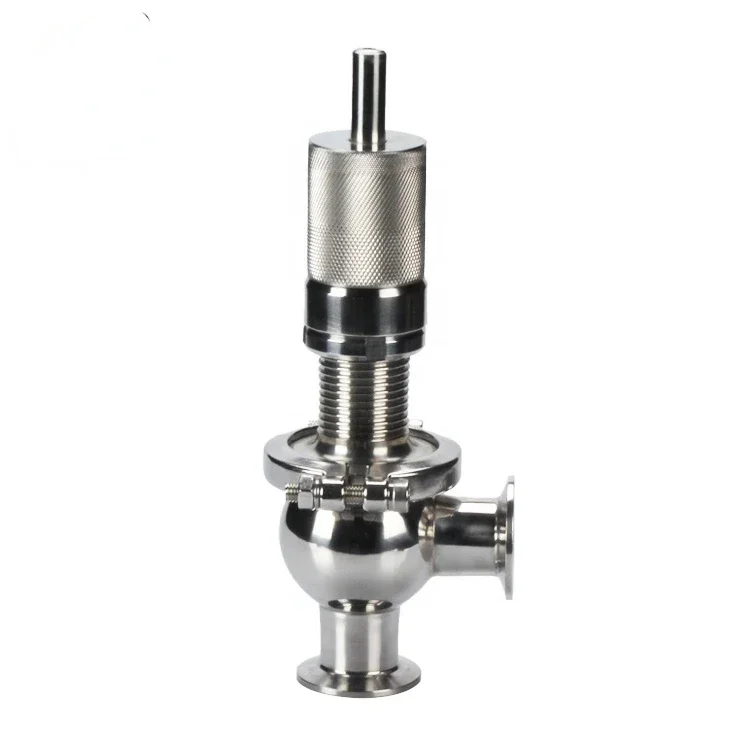 

Hot salesSS304/316L DN40 1.5" Hydraulic Water Flow Control Valves Relief Valves Sanitary Stainless Steel Safety Valv