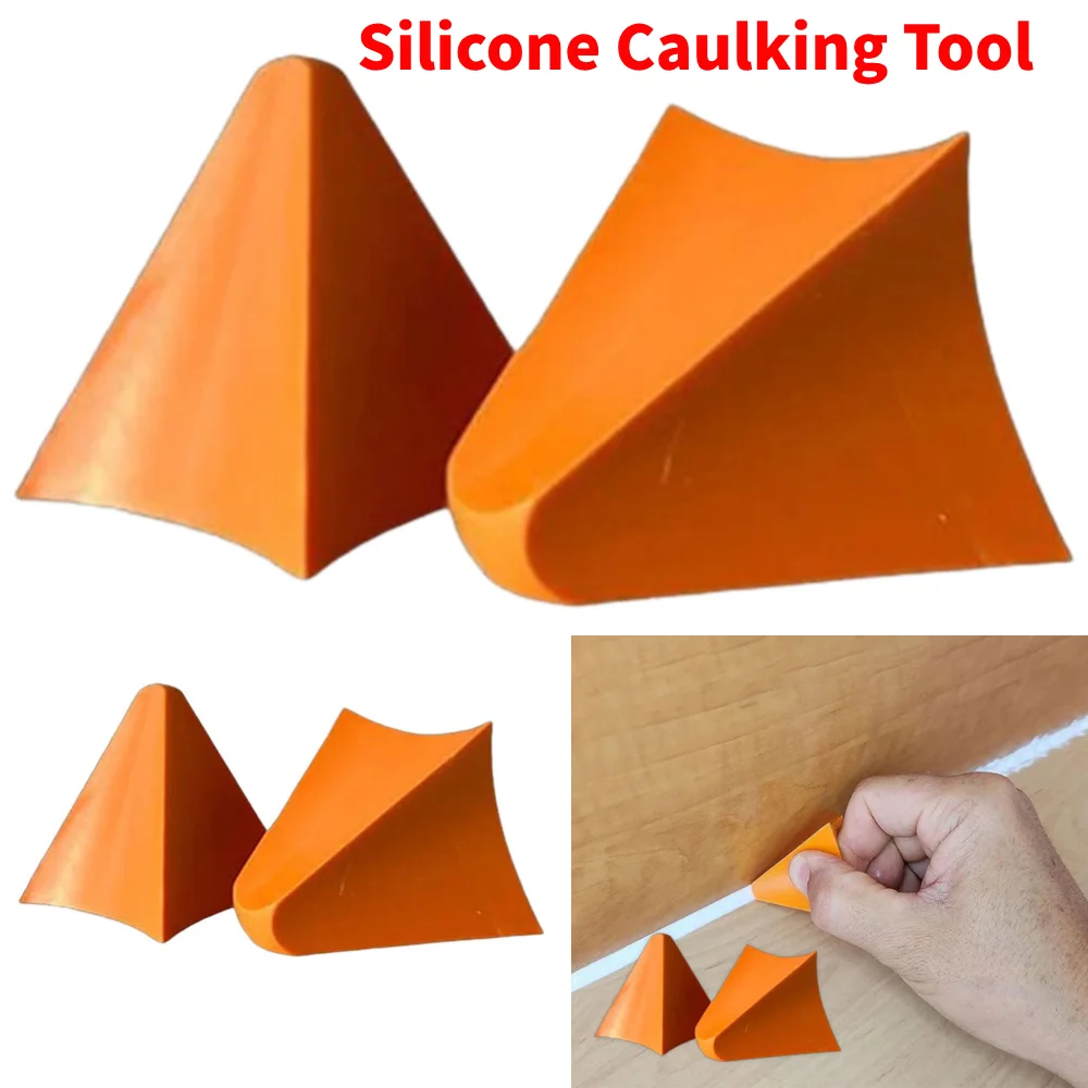 Silicone Caulking Tool Reusable Caulk Finishing Tool Caulk Smoothing Tool Caulking Applicator for Tile Window Grout Edge Removal