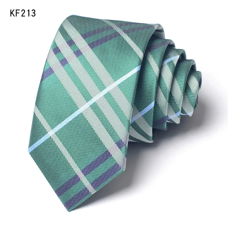 High-quality Starry Sky Green Water Pattern Gradient Original Men's Casual Korean Edition Tie Hand Tie Fashion 6cm Necktieie