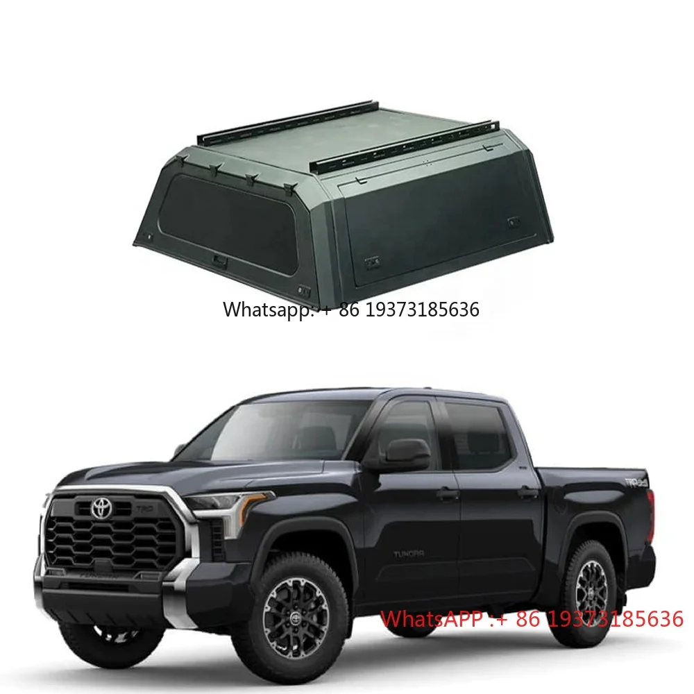 

Canopy 4X4 Pickup Truck Hardtop Steel/aluminum Alloy Topper Truck Canopy for toyota tacoma 2005+ 2018 Tundra 5.5FT