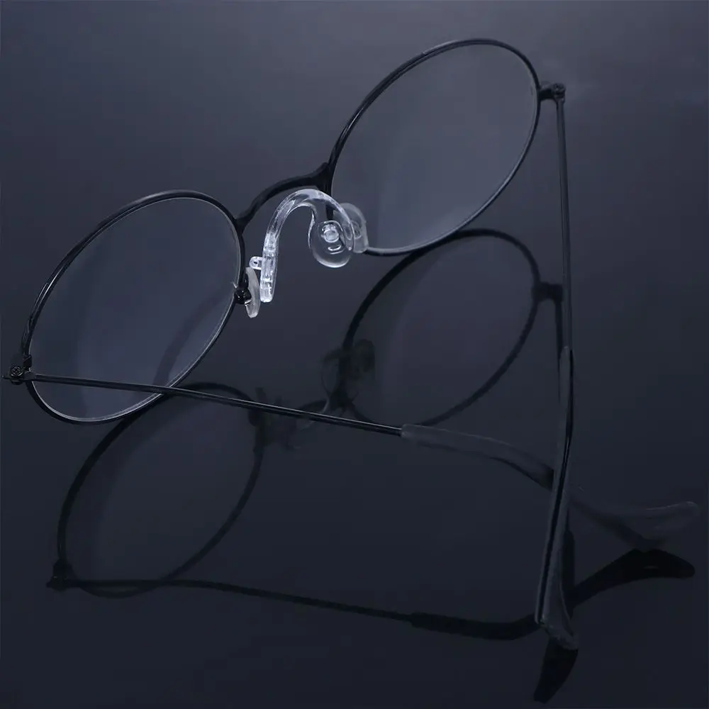 Support de lunettes en silicone transparent en forme de U pour hommes et femmes, coussinets de lunettes, crochet d'oreille, confortable, antarctique coréen, ensemble de 5 pièces