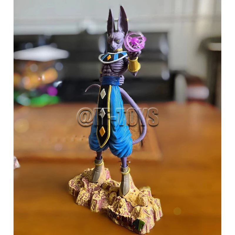 In Stock 30cm Anime Dragon Ball Z Beerus Figure Super God of Destruction Figures Collection Model Toy For Children Gifts