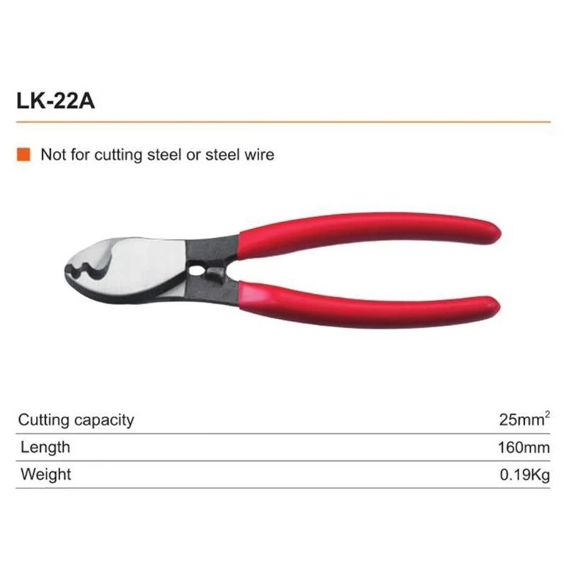 652F Portable Wire Breaking Pliers Insulation Scissors for Soft Iron Wire Injection Molding Flash Anti-Corrosion Anti-Rust