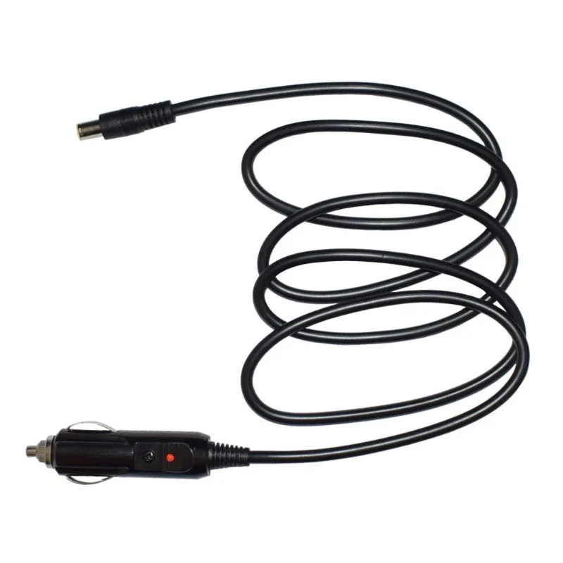 12V Power Supply Adapter Cord, 8mm Car Charging Cable for DVR, Bluetooth-compatible Speaker with LED