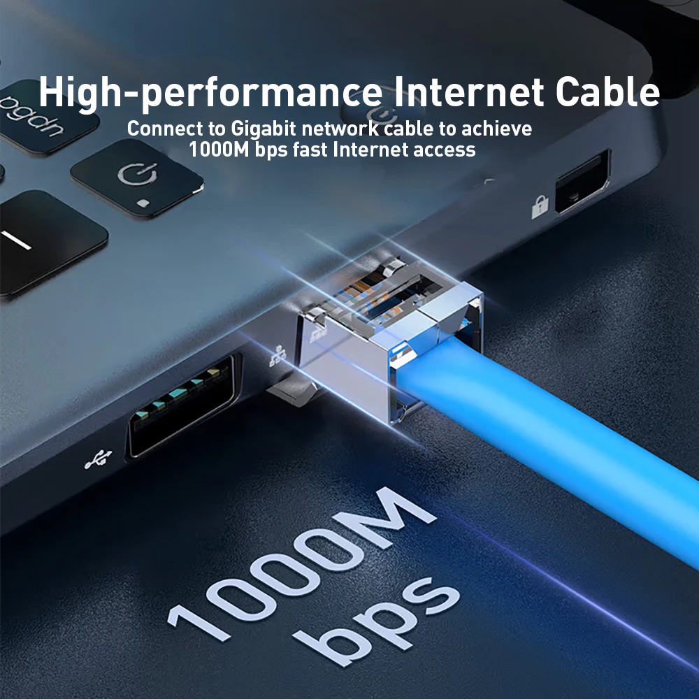 Natalink Cat6 RJ45 Connector Network Modular Two-Piece Design Plug Connector 8P8C for Ethernet Cable RJ45 Crimper Connector Plug