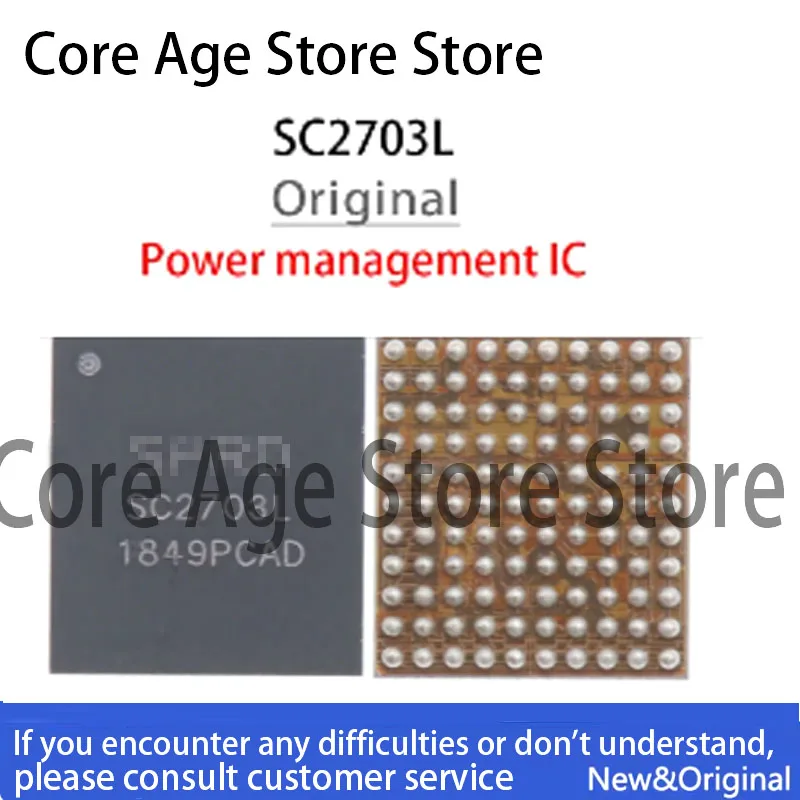 Gerenciamento de energia original sc2703l ic para j200 j120f j120m fonte de alimentação ic chipset bga