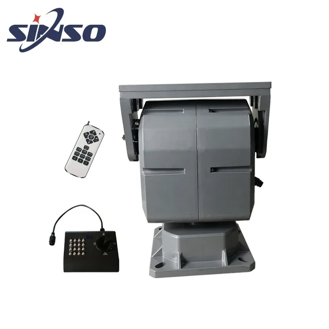 

Sinso 360 continous RS485/RJ45 aluminum outdoor pan tilt/camera bracket