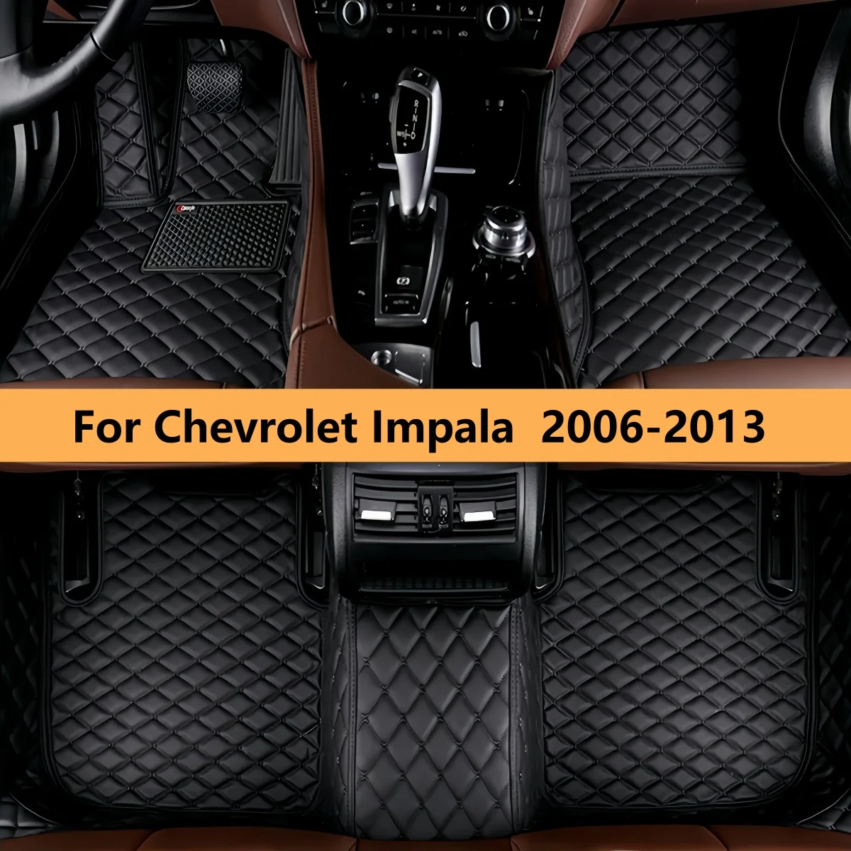 

Custom Car Floor Mats Fit For Chevrolet Impala 2006 2007 2008 2009 2010 2011 2012 2013 Auto Carpets Foot Coche Accessories