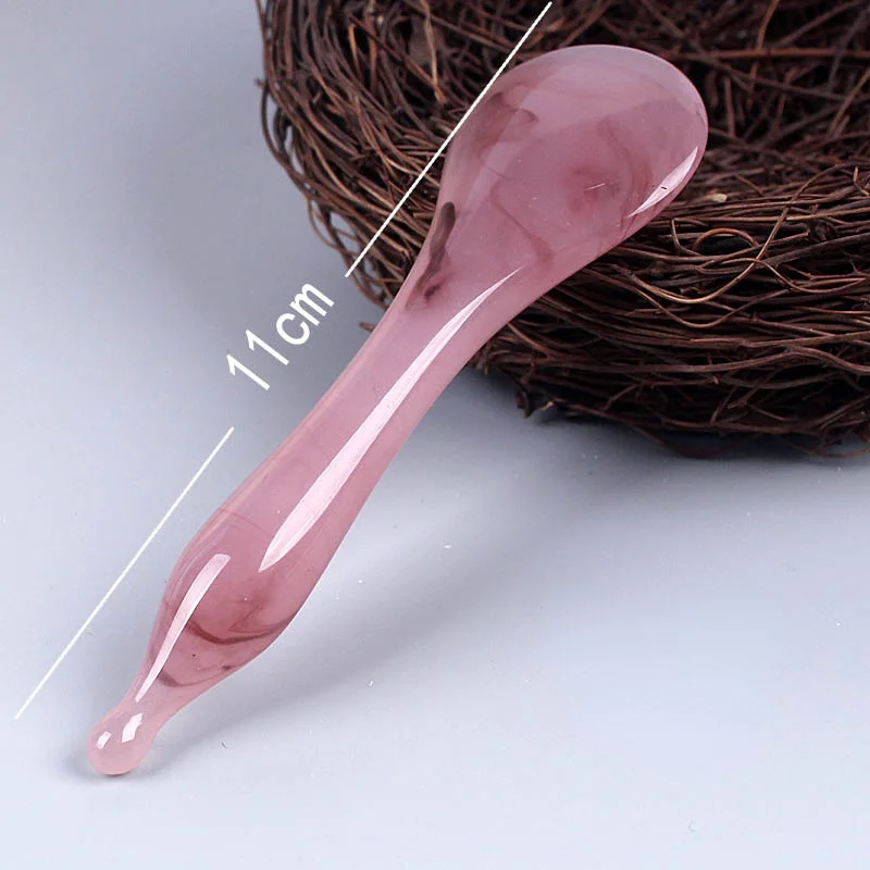 الراتنج جواشا كشط تدليك مكشطة الوجه الرقبة الجلد مدلك الوخز بالإبر غوا شا مجلس Acupoint الوجه العين الرعاية سبا جهاز تدليك #6