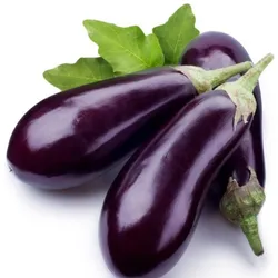 Simulated Foam Eggplant Photography Cabinet Model Props, Artificial Decorations, Foods, Vegetables, Festive, 2 Pc