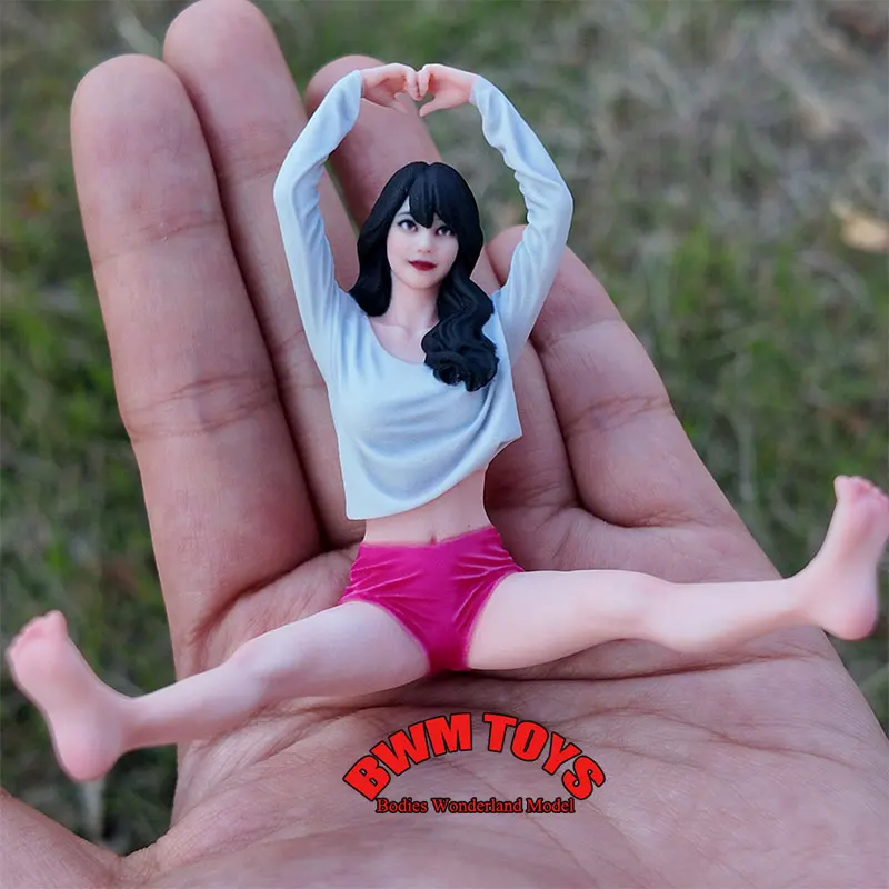 

Ручная работа, масштаб 1/16, 1/18, женщина-солдат, миниатюрная реалистичная йога, любовь, поза для сидения, девушка, настольная статуя, фигурка, орнамент