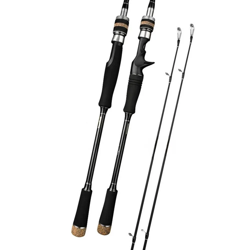 طقم صنارة صيد من ألياف الكربون 3 متر H/MH بمقبض بندقي، لصيد الأسماك في البحر، للرمي لمسافات طويلة، خفيف الوزن، بطرف مزدوج ومق... #4