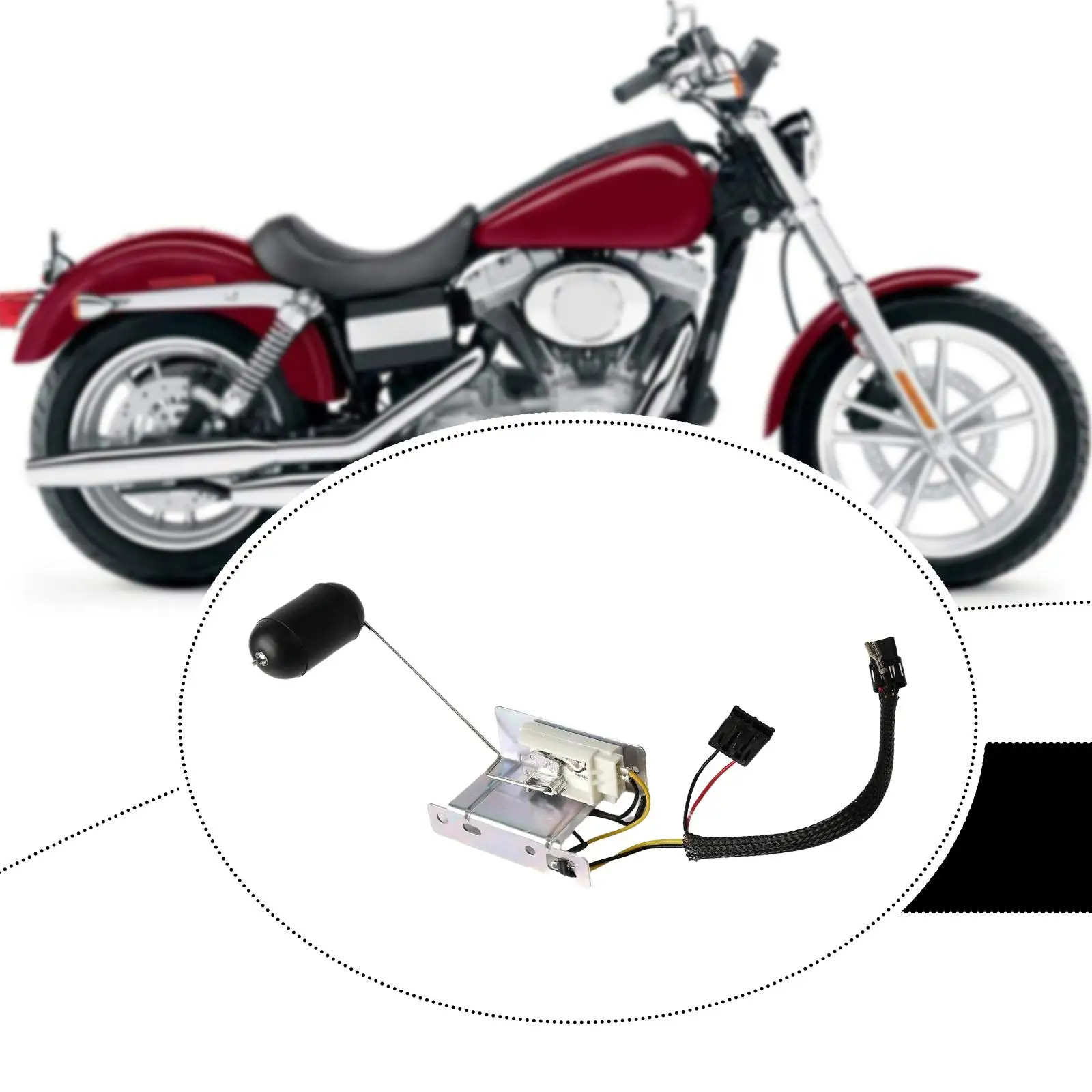 

Датчик уровня топлива в топливном баке, простая установка, датчик уровня топлива для мотоциклов, замена для моделей 75071-02