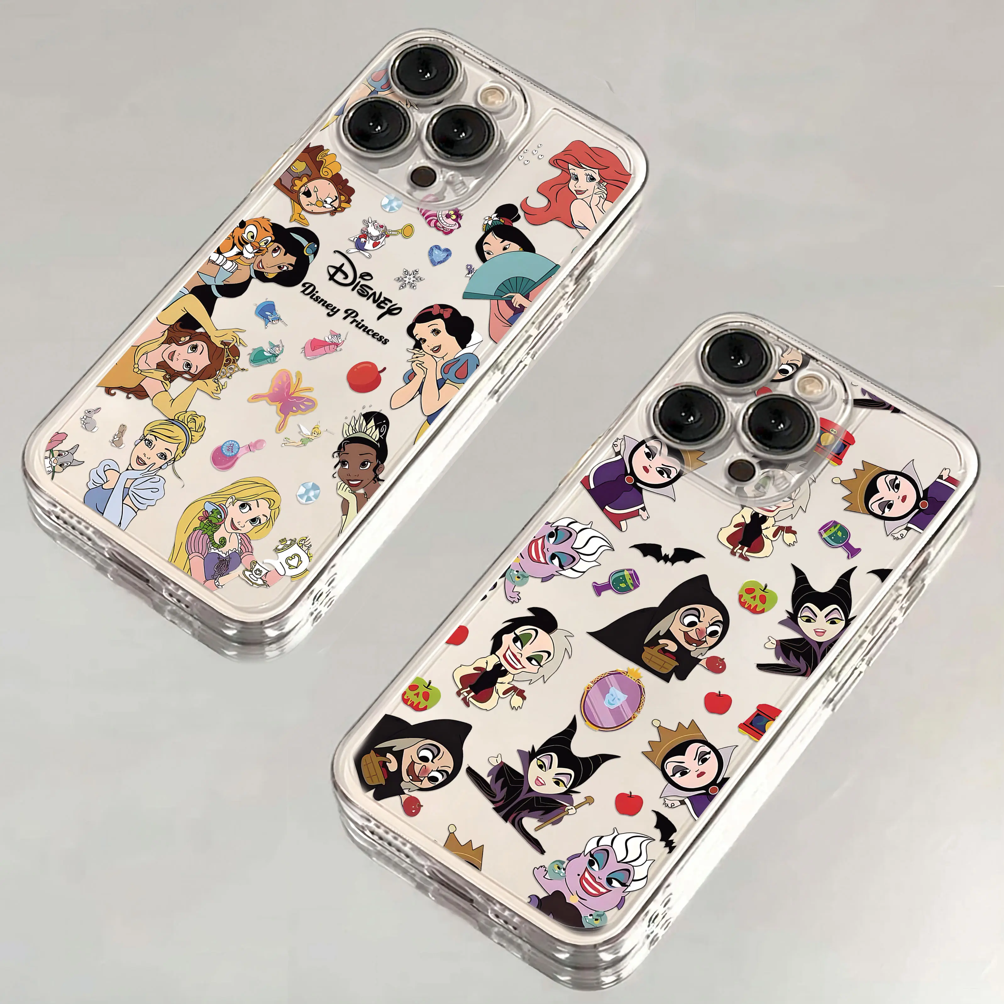 Cute Evils Queens Disneys Princess Phone Case For Xiaomi Redmi Note 13 12 12S 11 10 9 9s 9T 8 A1 A2 A3 K40 Pro Plus 4G 5G Cover