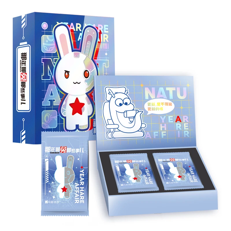 

НОВАЯ коллекционная карта Qiqu Chuang Imagine The Rabbit That Year Hero Angelica Cartoon