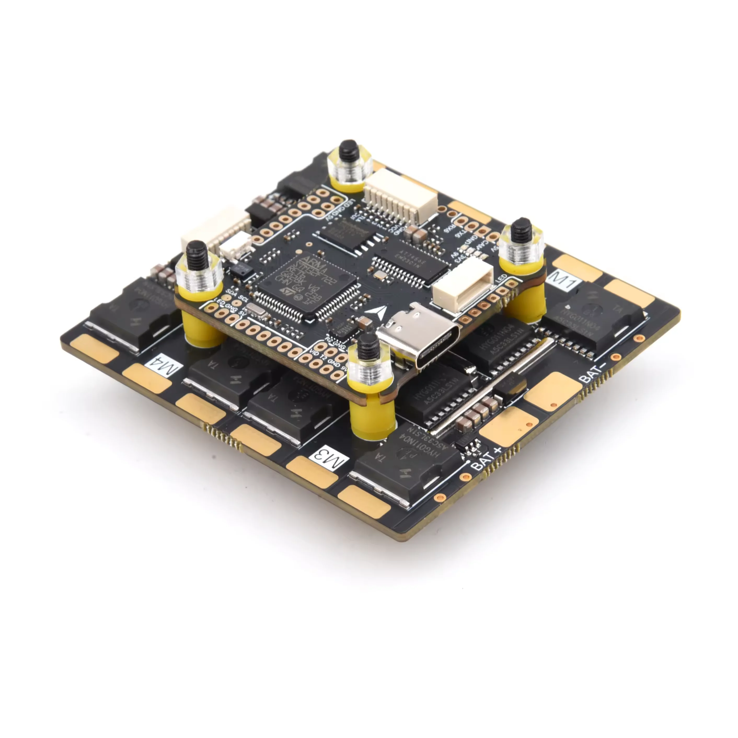 

F722 F7 Flight Controller FC 3-8S Lipo 5V/9V BEC & 100A 4in1 BLheli_S ESC Stacks For RC 13inch 15inch FPV Racing Freestyle Drone
