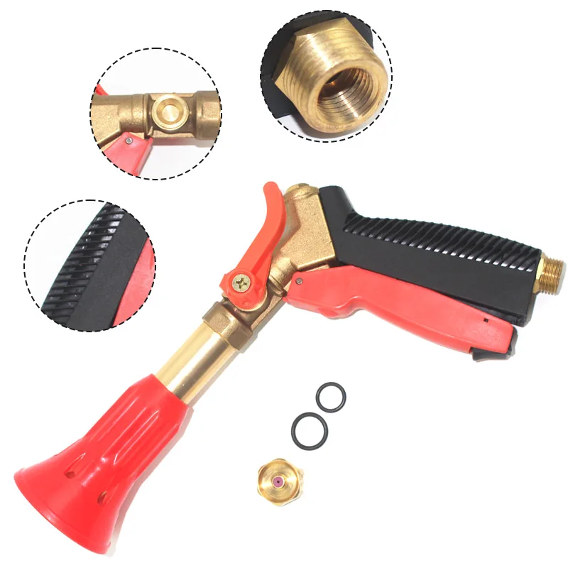 

Медная насадка для садового распылителя высокого давления с керамическим соплом для сельскохозяйственного орошения и полива сада