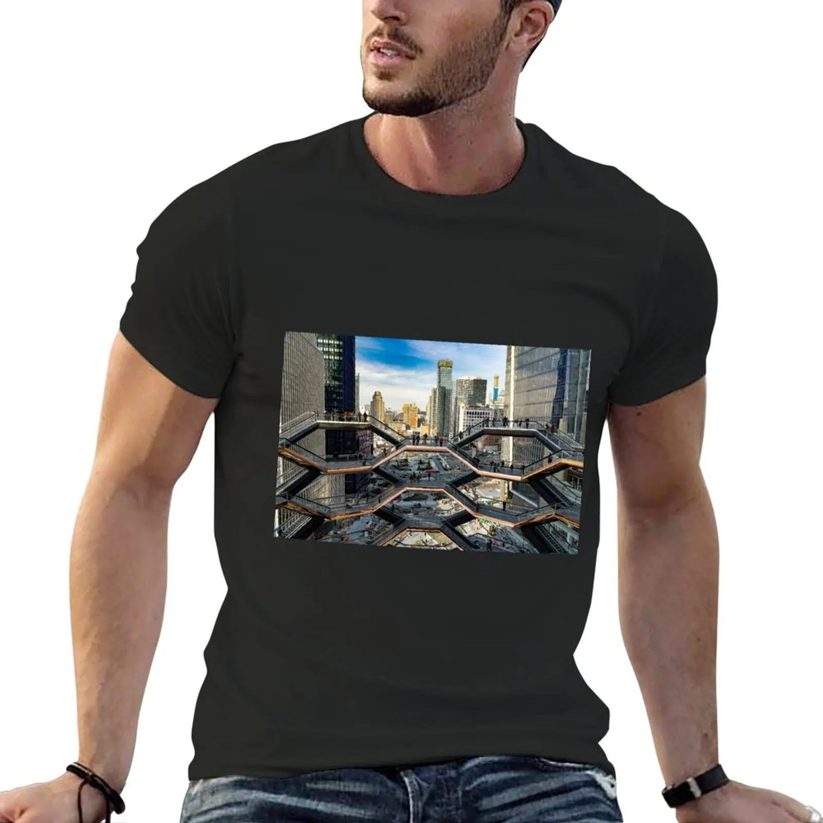 The Vessel- Hudson Yards T-Shirt korean fashion vintage cute tops cheap stuff mens clothes