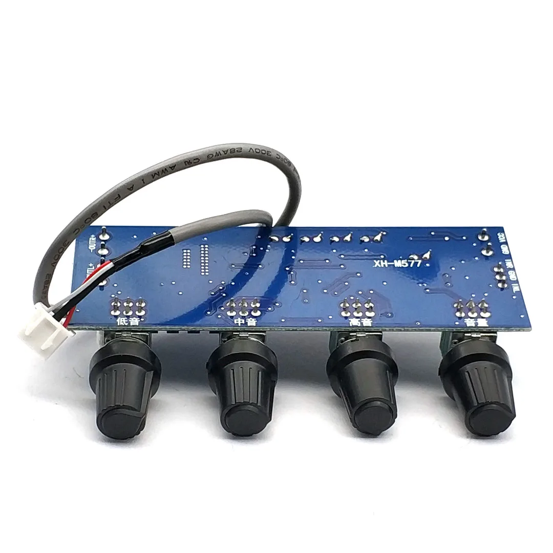 Placa amplificadora Digital de Audio estéreo 80W * 2 TPA3116 TPA3116D2 altavoz bajo Mediant Tweeter placa de ajuste de tono DC12-24V 5A