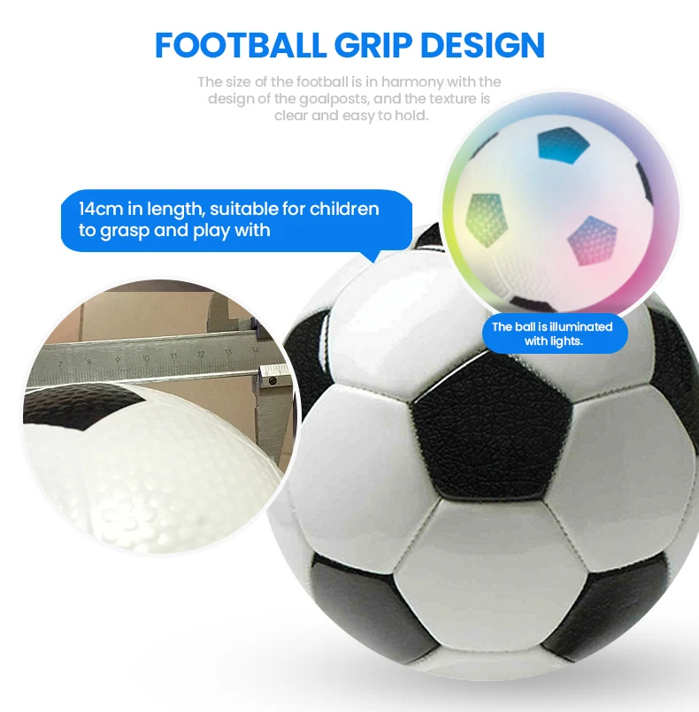

Adjustable LED Football Goal Removable Soccer Ball Door Indoor Outdoor Training Sport Toy Parent-Child Interactive Game Kid Gift