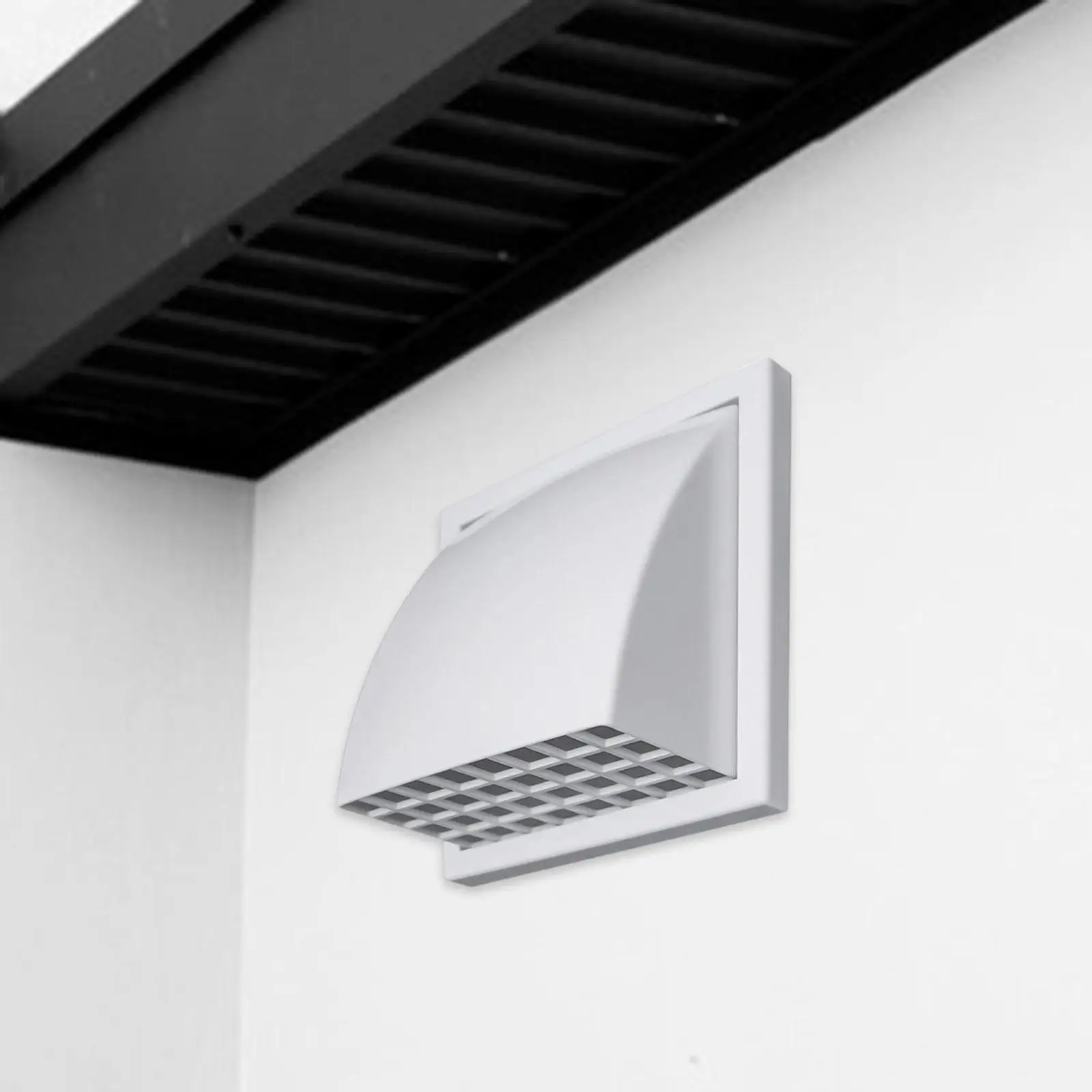 

Exhaust Vent Hood Ventilation Grille Portable Exhaust Cap Wall Vent Cover for Indoor Outdoor Outside