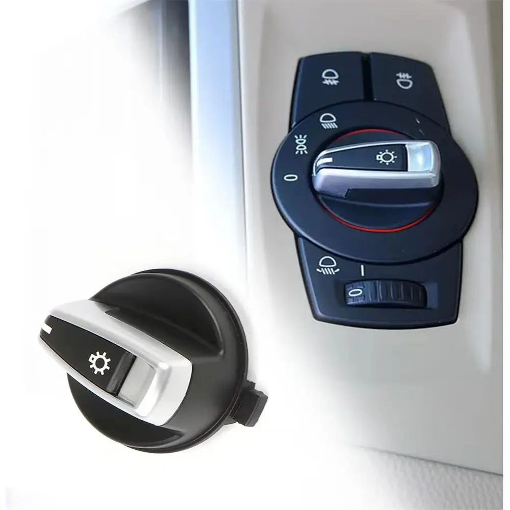 

Headlight Switch Knob Button Cap Cover Replacement for BMW E90 E91 E92 E93 E84 E82 E87 E88 1 3 Series X1