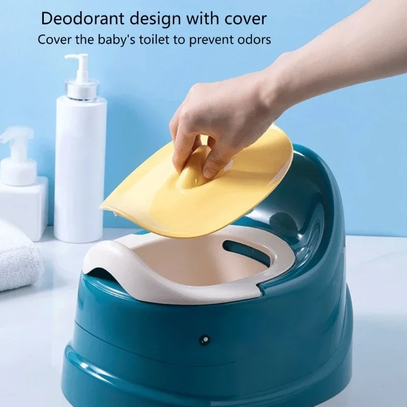 طفل قعادة الطفل المرحاض المدرب المحمولة التدريب المرحاض للسفر مستقرة وآمنة البيضاوي أسفل تصميم عدم الانزلاق قعادة For2027
