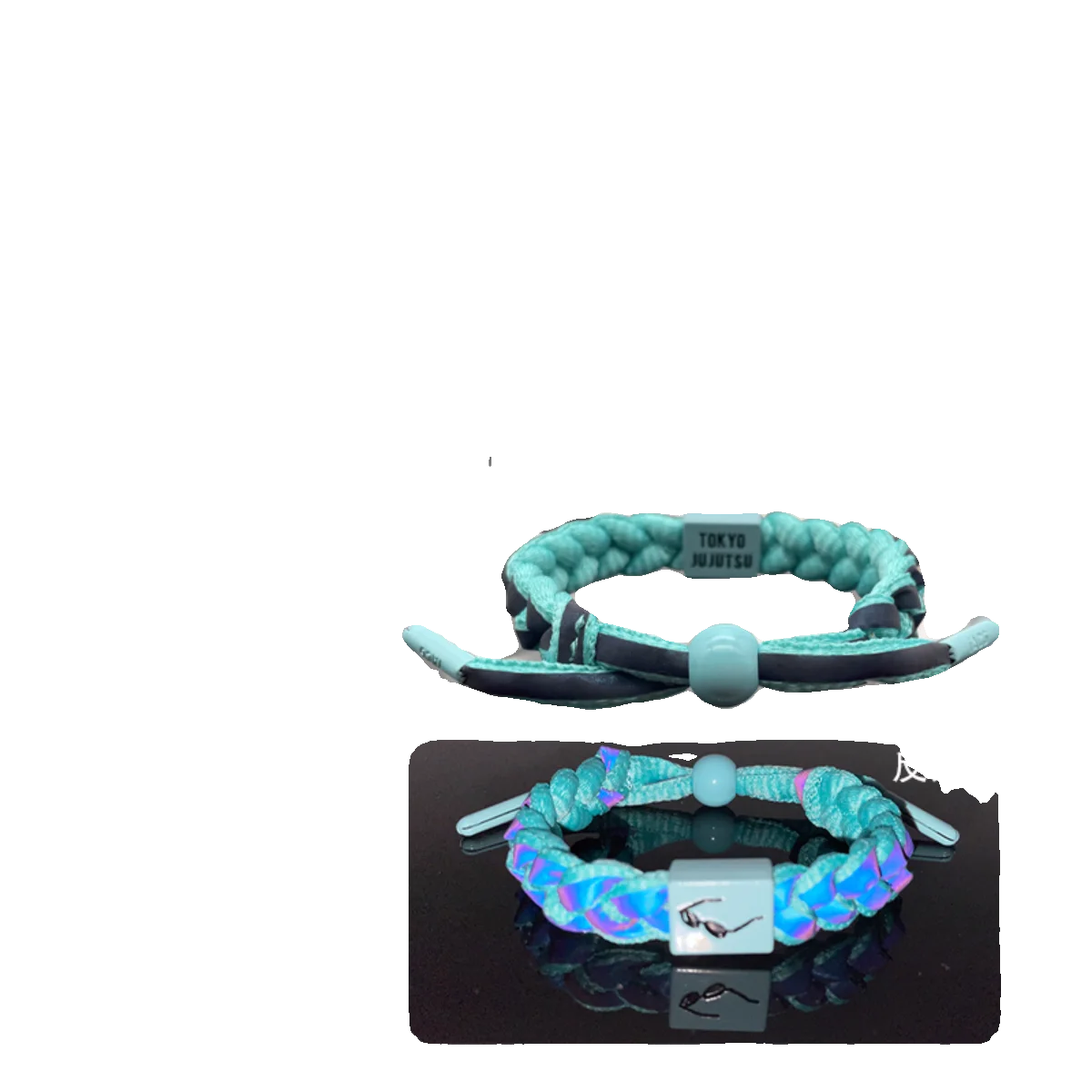 

Anime Jujutsu Kaisen Fushiguro Megumi Itadori Yuji Satoru Gojo Cosplay Holographic Reflective Bracelet Ambitus Gift