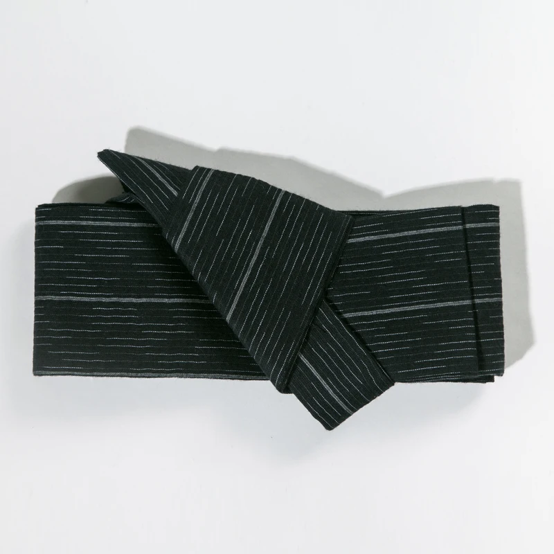 Men's Japanese Obi Belt Stiffened Formal Kaku Obi for Yukata Kimono