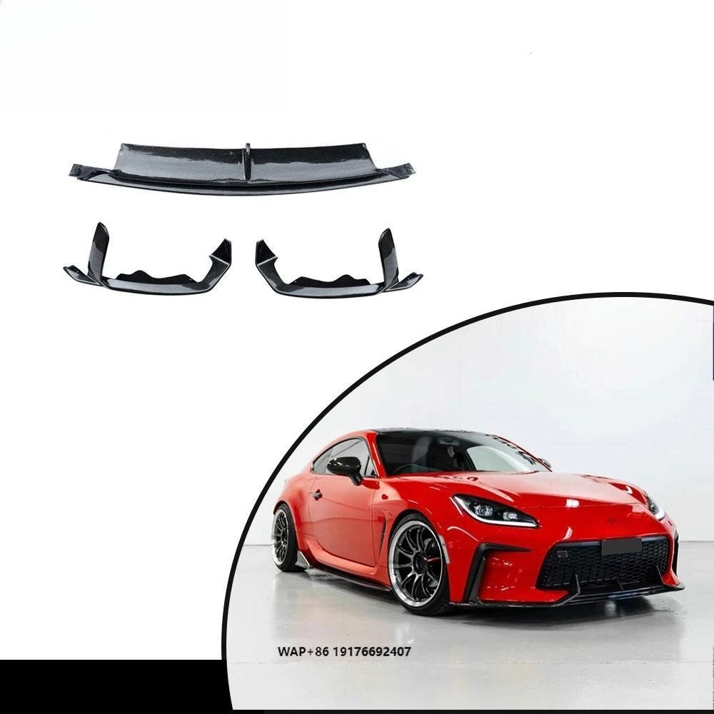 

Premium Carbon Fiber Front Splitter forToyota GR86 ZN8 2 Door Coupe 2022-2023
