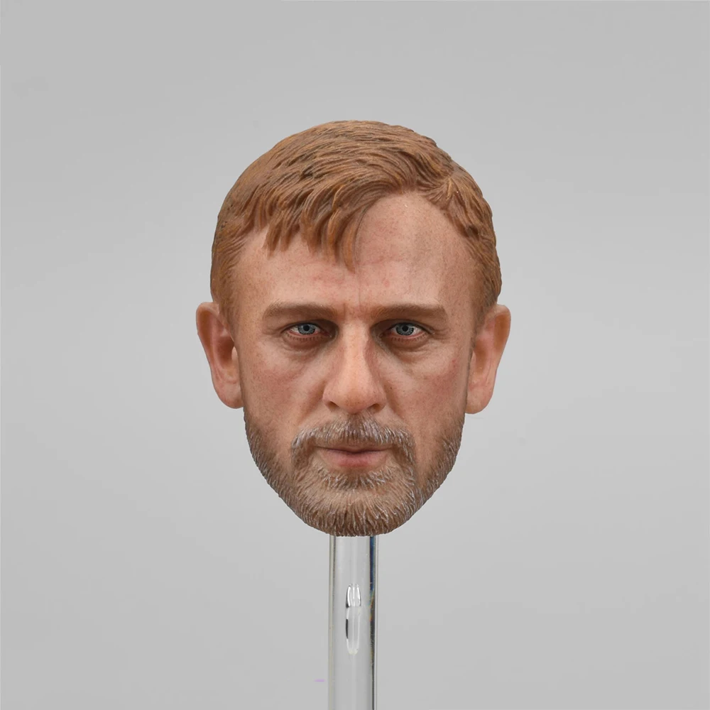 1/6 DAMTOYS DAM 78099 Brytyjski żołnierz Lalka Mission Unit Męska głowa Rzeźba Przystojny facet Czapki dla 12-calowej figurki akcji DIY