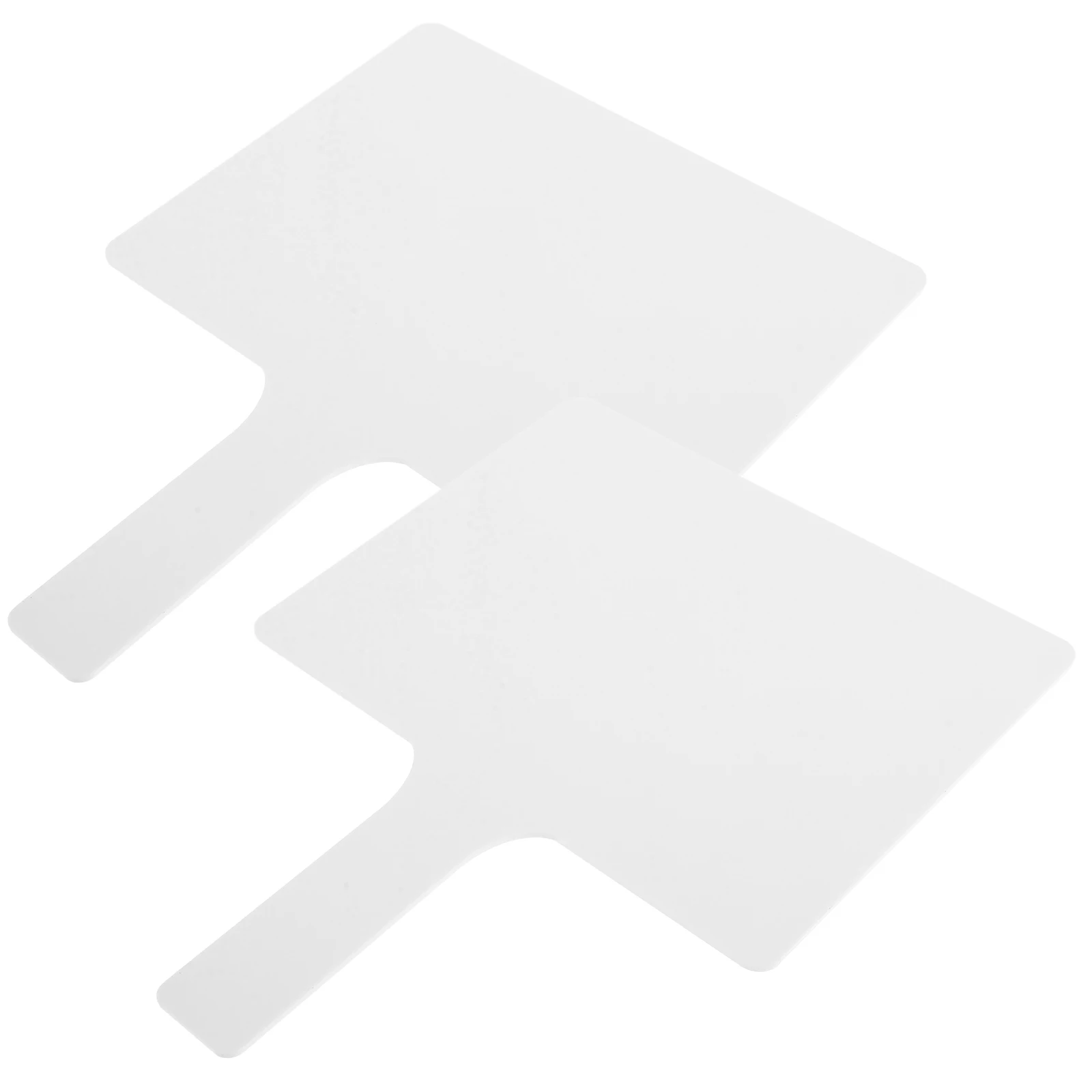 2개입 답변 패들 드라이 지우개 보드 양면 소형 화이트보드 휴대용 교실 교육 도구 필기 가능 마커 보드