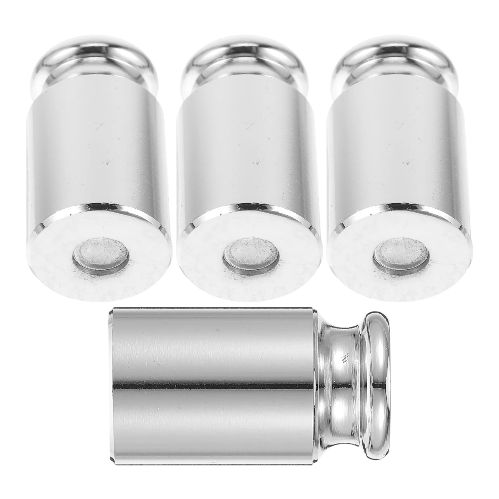 

4pcs Steel Weights Durable Chrome Finish Scale Calibration Weight Set For Laboratory Educational Science Industrial Use Hooked