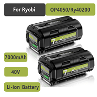 For Ryobi OP4050/Ry40200 Replacement Battery Power Tools 7000mAh 40V Li-ion Battery RY40140 RY40190 RY40180 RY40240 RY40230