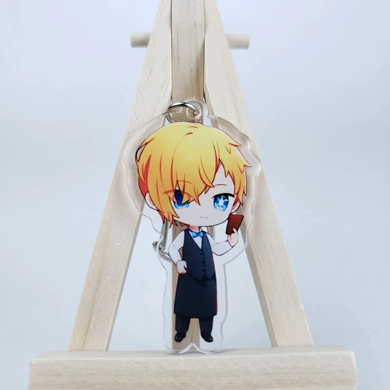 Anime Oshi No Ko Ruby Aqua Hoshino Ai Arima Kana akrilik gambar gantungan kunci liontin Cosplay kartun Itabag gantungan kunci hadiah Natal