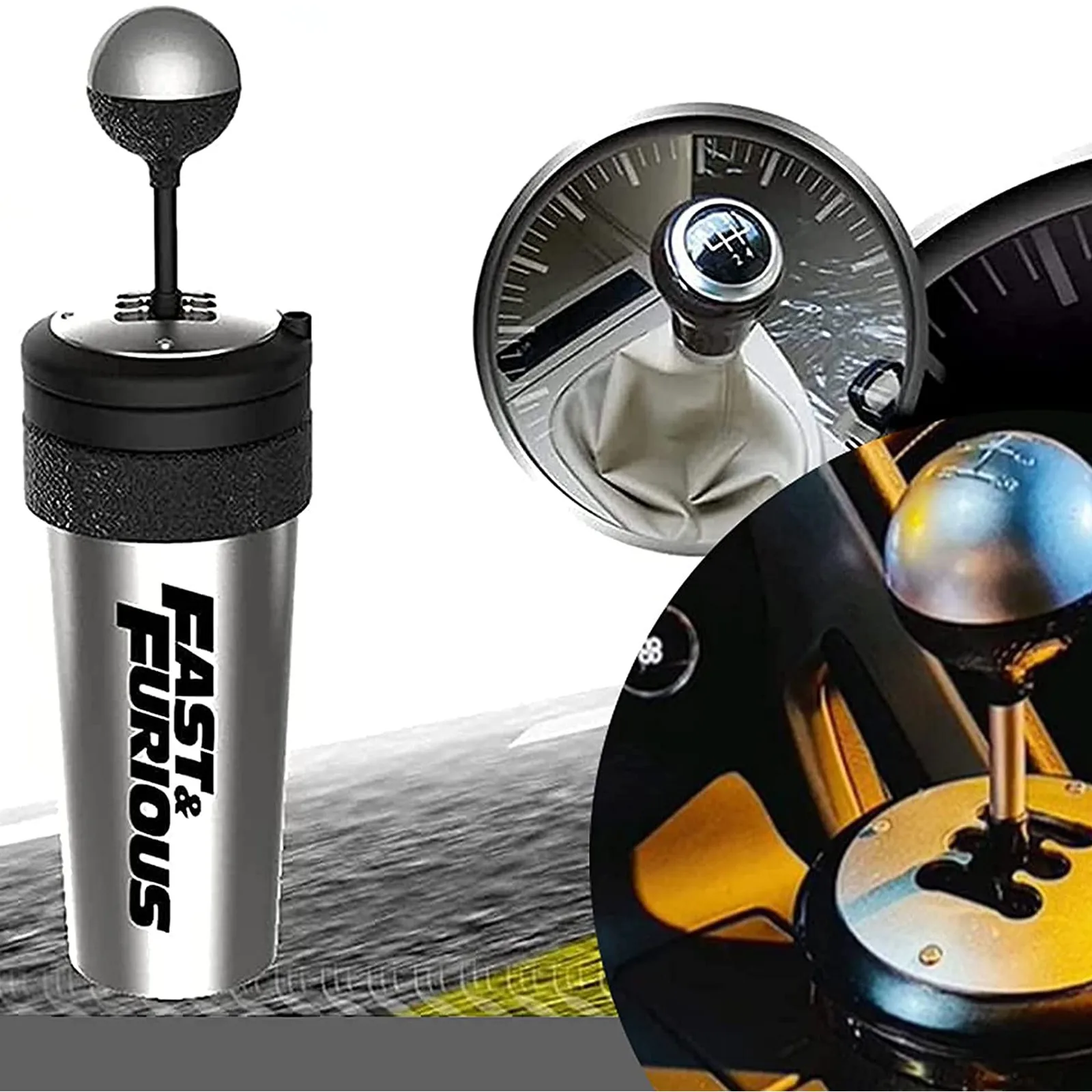 650 مللي سريع وغاضب 9 فيلم كوب ماء مع القش وغطاء الروك التحول نمط كوب ماء زجاجة ماء مع غطاء جديد في المخزون