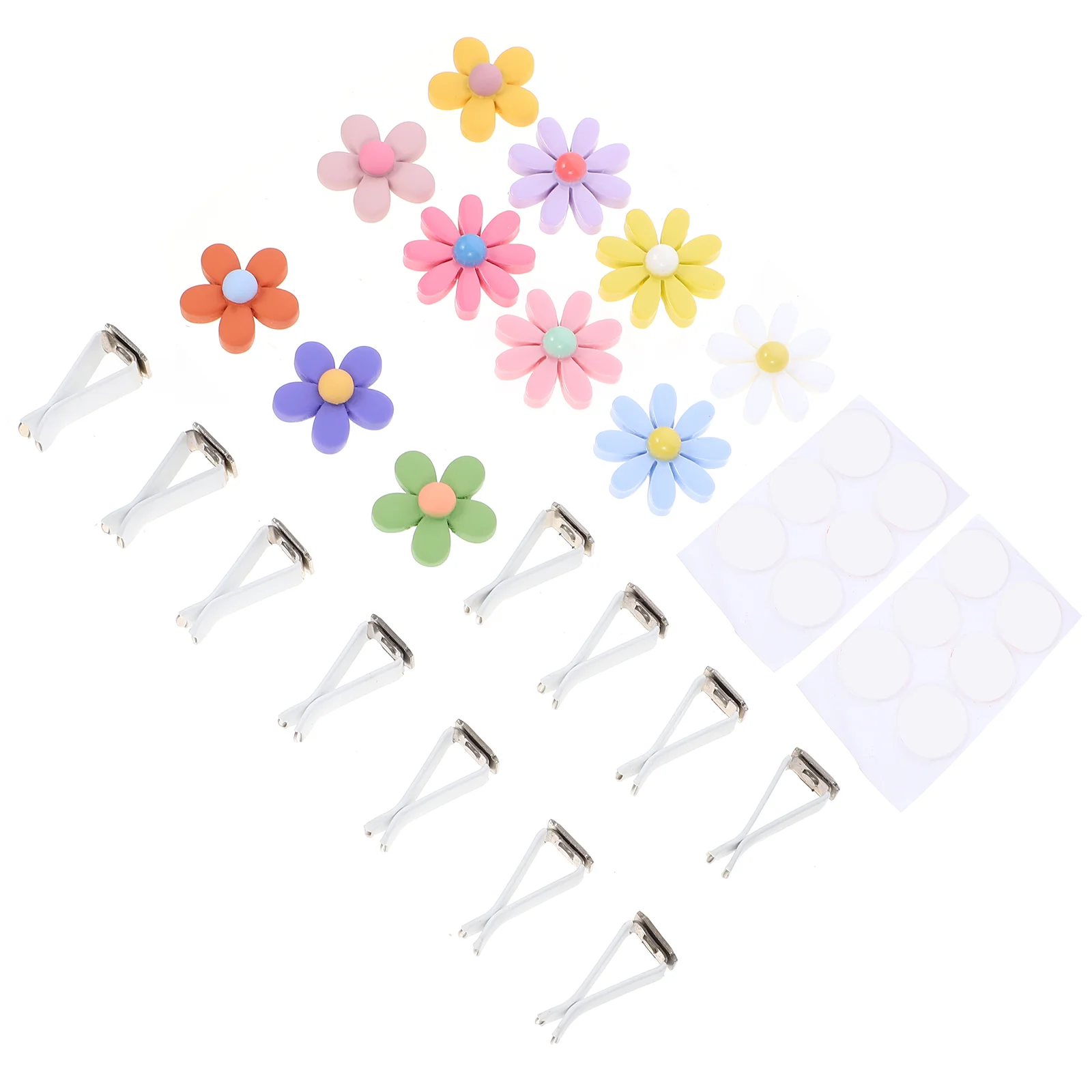 11 Pcs Car Flower Air Freshener Clips Outlet Flowers Diffuser Vent Refresher for