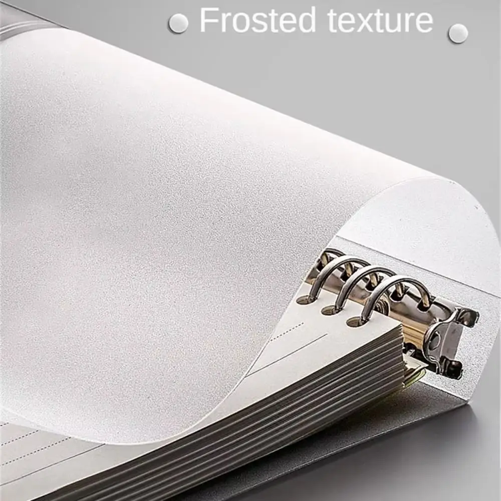 1Pcs Only Shell Binder Cover A4/B5/A5 Loose-Leaf Notebook Shell Transparent Waterproof Inner Core Cover