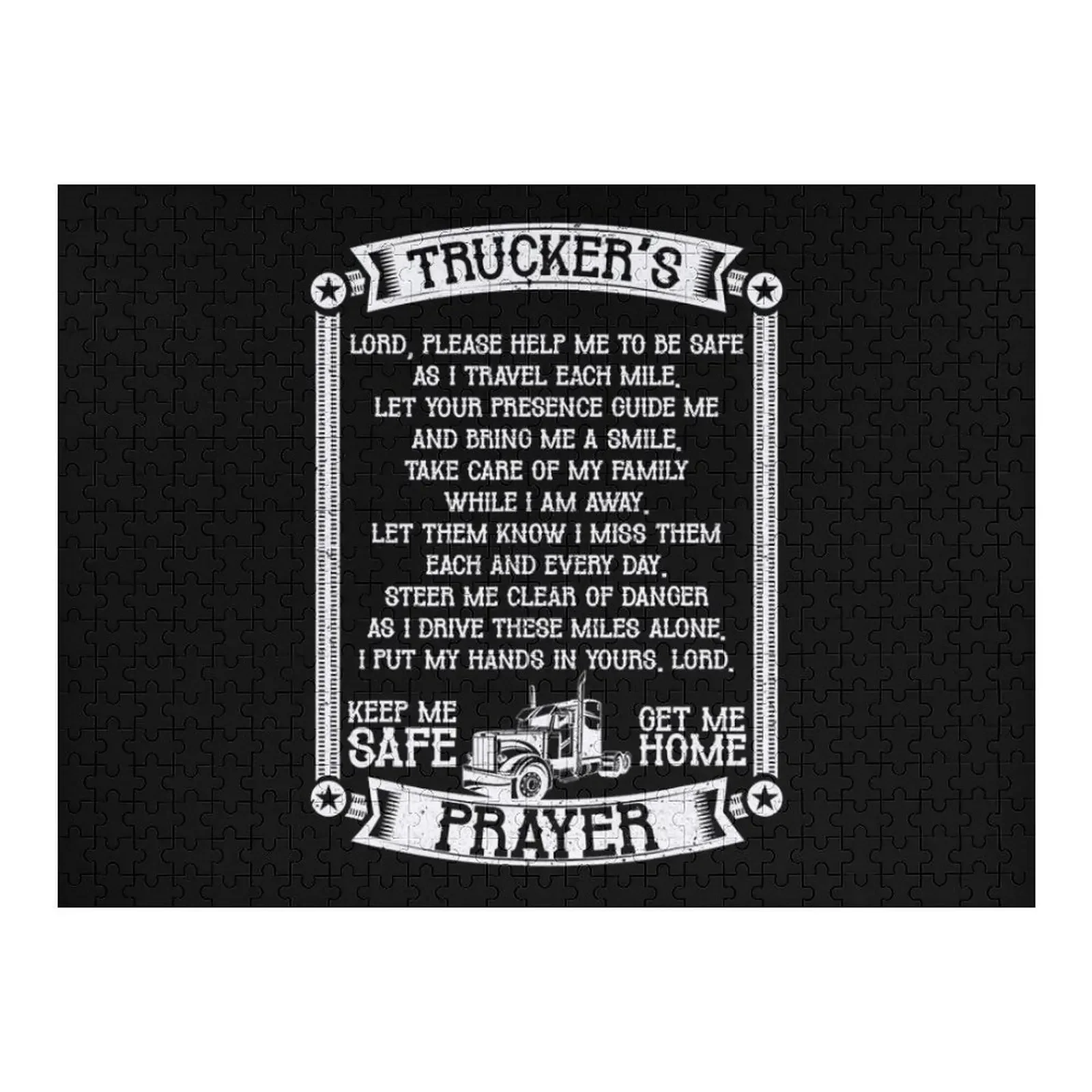 

Trucker 18-колесный грузовик, водитель грузовика, головоломка на заказ, детский подарок, деревянные головоломки для взрослых, рождественские игрушки, головоломка