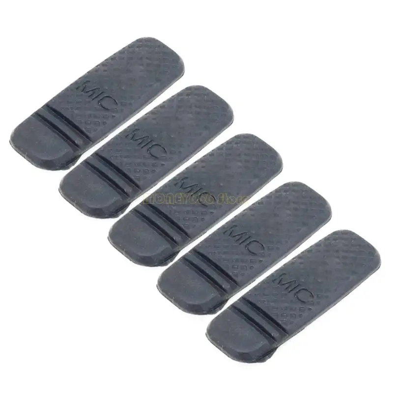 F62C Two Way Radio Earpiece Port Protective Caps ครอบคลุมสำหรับเครื่องรับส่งสัญญาณมือถือ 888S