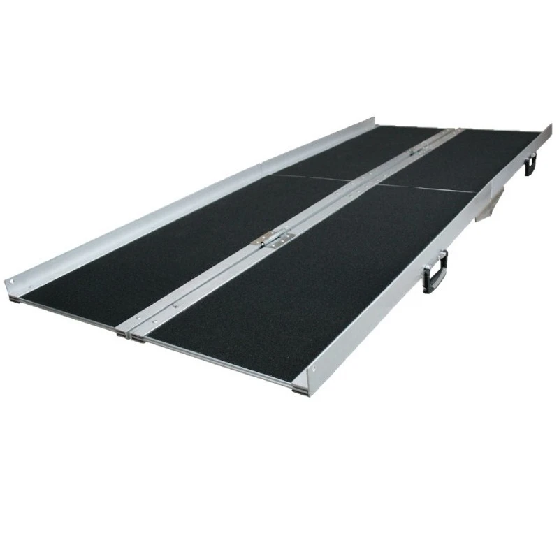 

Senior-friendly Retrofit Folding Accessible On and Off Steps Ramp Plate ATV Aluminum Ramp Pad Ramp