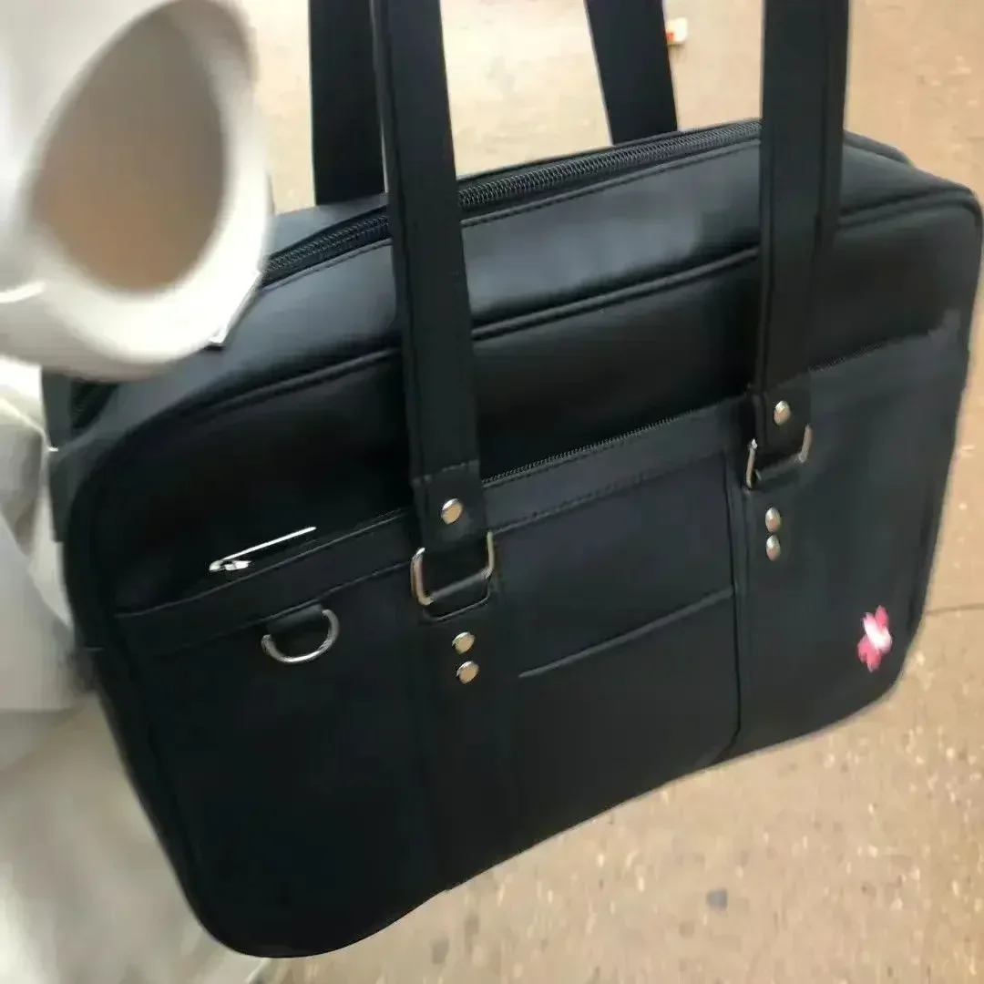 Miyagawa bolsa de ombro único para mulher, uniforme JK japonês, bolsa PU, estudante viajante, bolsa escolar, grande capacidade, novo, 24, 2022