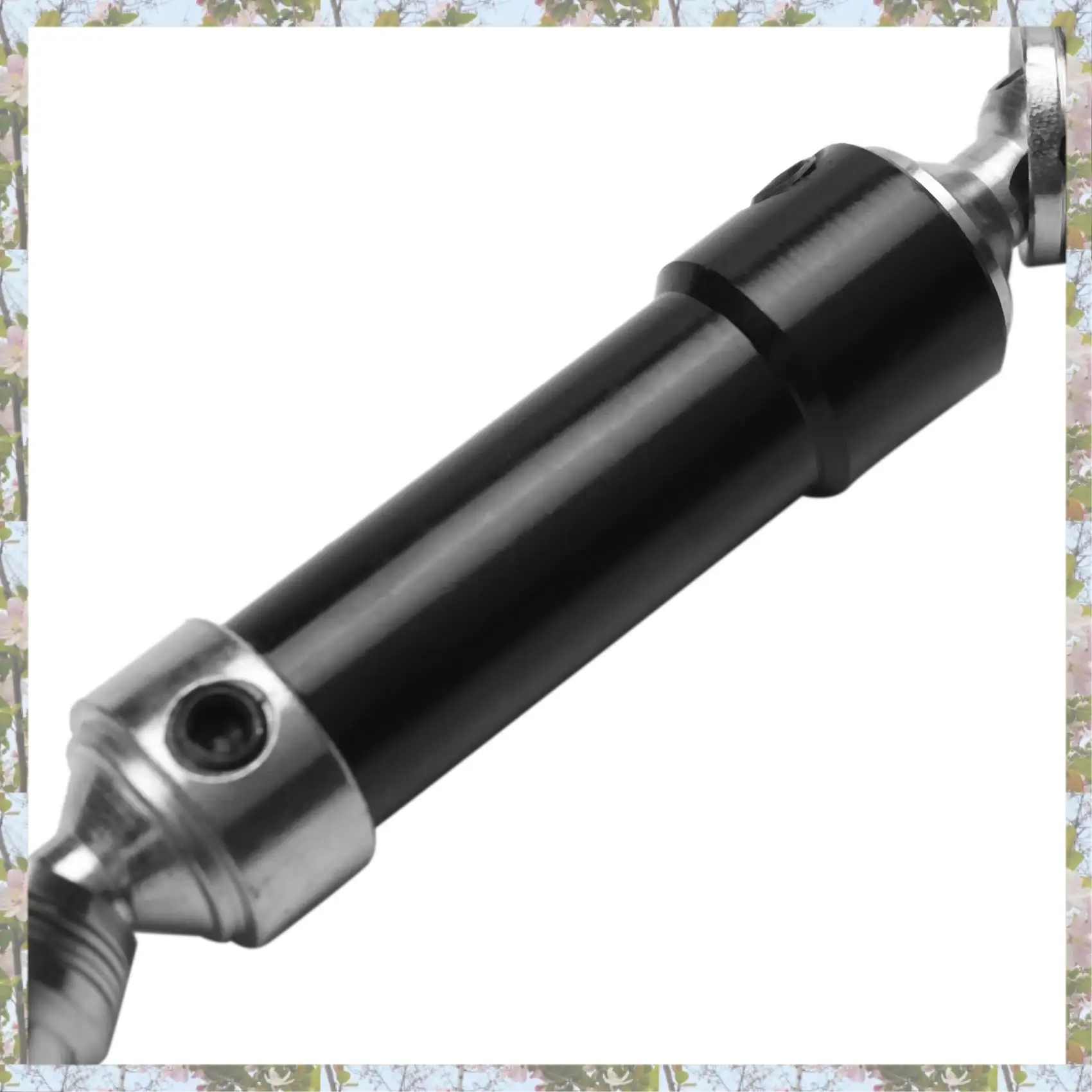 T84C-2 Stuks Metalen Achter Midden Aandrijfas CVD As Voor 1:12 Wltoys 12428 12423 RC Auto Korte Baan Desert Buggy Off-Road Zwart