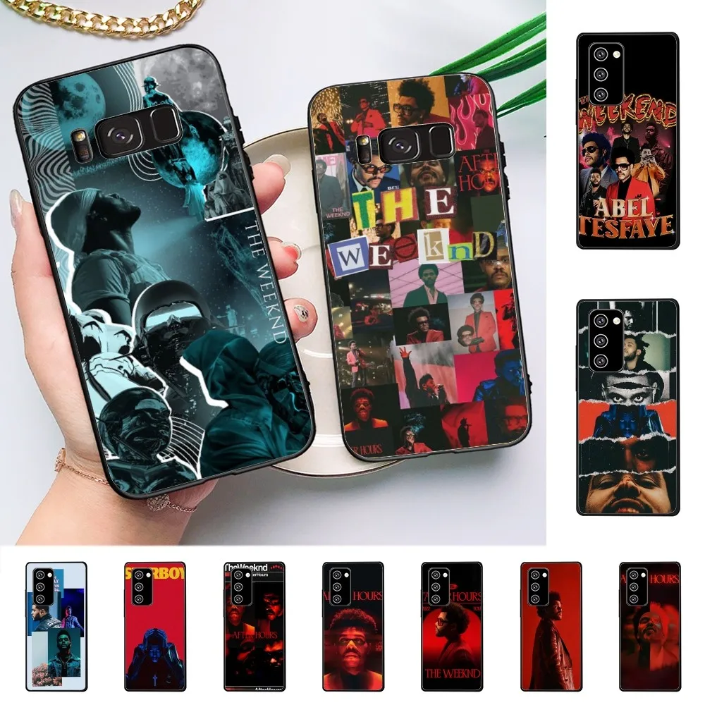 Singer The W-Weeknd Phone Case For Samsung Note 8 9 10 20 Pro Plus Lite M 10 11 20 30 21 31 51 A 21 22 42 02 03