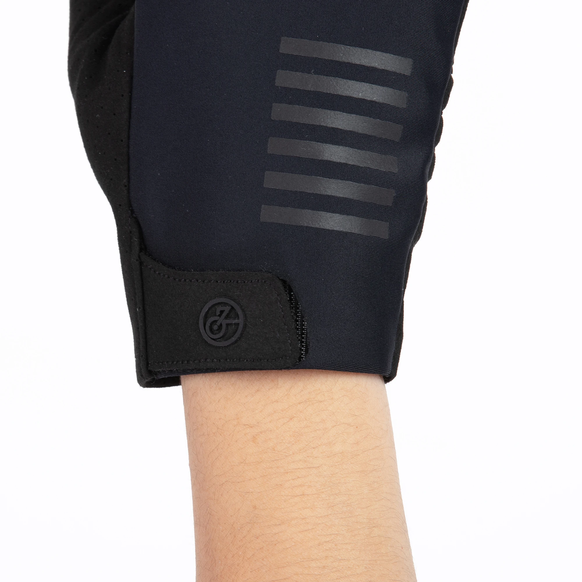 YKYWBIKE Herbst-Winter Vollfinger-Fahrradhandschuhe, Thermofleece, winddicht, Touchscreen-fähig, XRD stoßdämpfend, MTB-Rennradhandschuhe – Detail 8